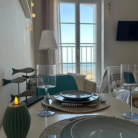 Vue à Appartamento Luc-sur-Mer